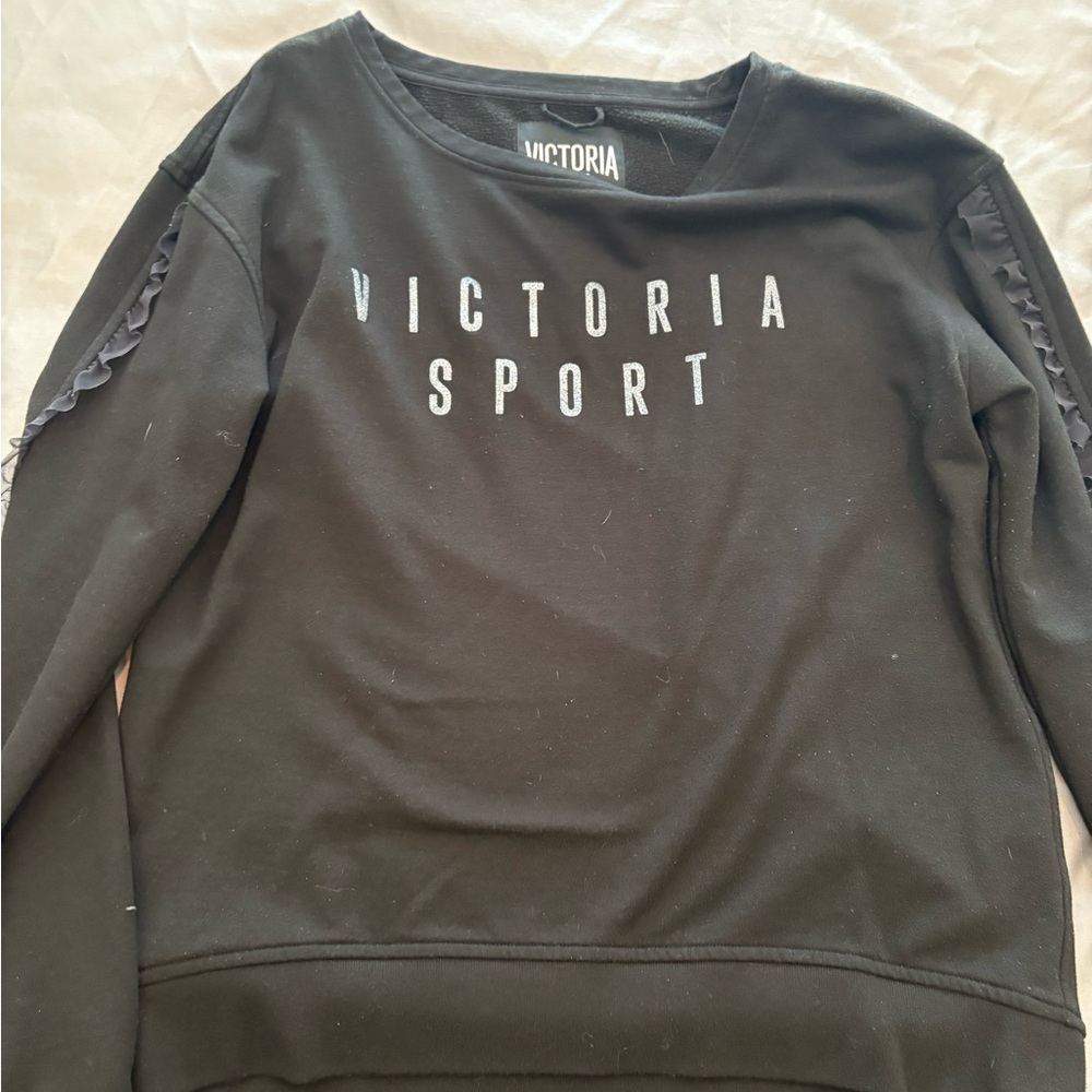Victoria Sport Black Fleece Jacket